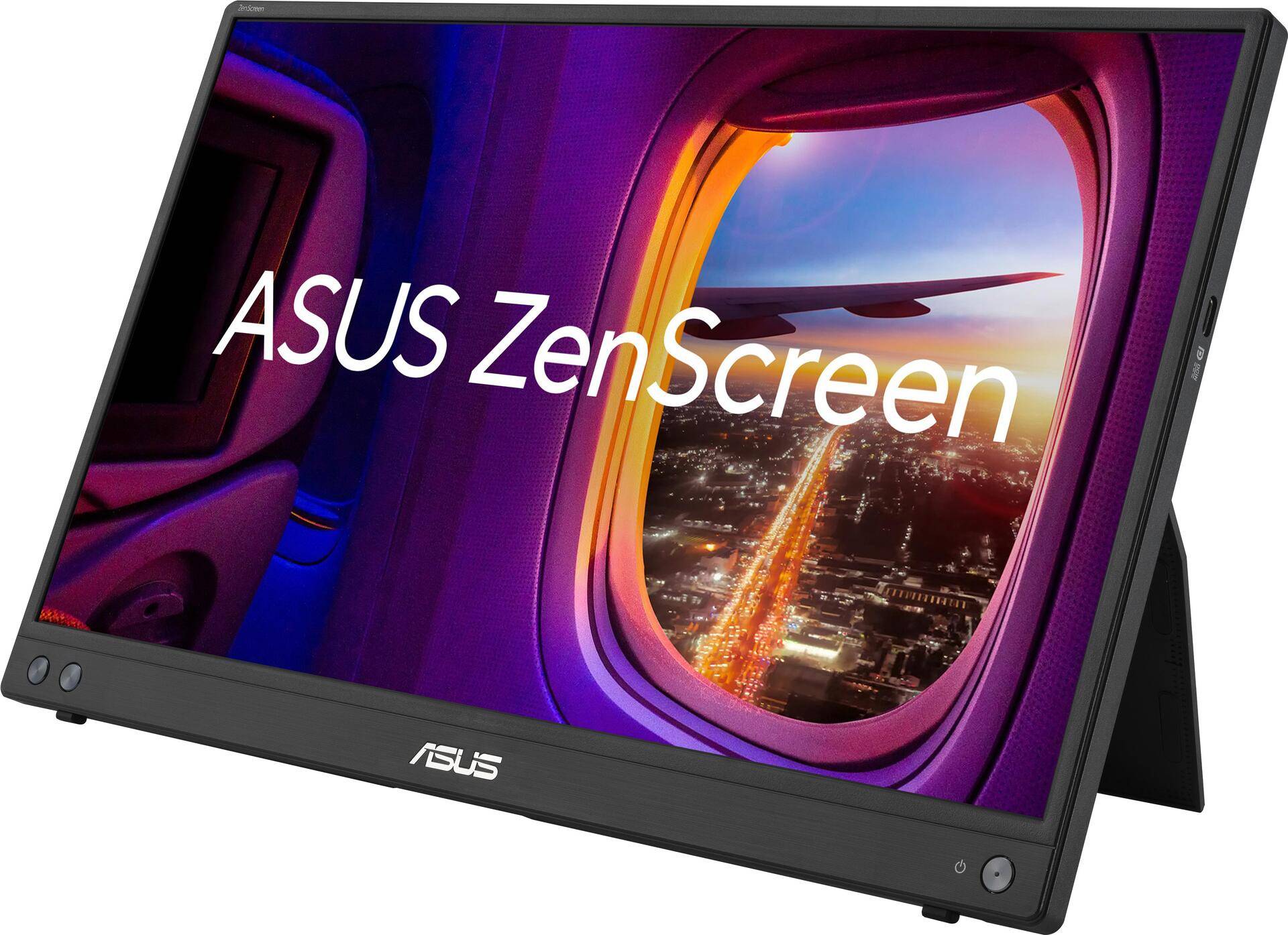 ASUS MB16AHV Computerbildschirm 39,6 cm (15.6") 1920 x 1080 Pixel Full HD LCD Schwarz (90LM0381-B02370) von Asus