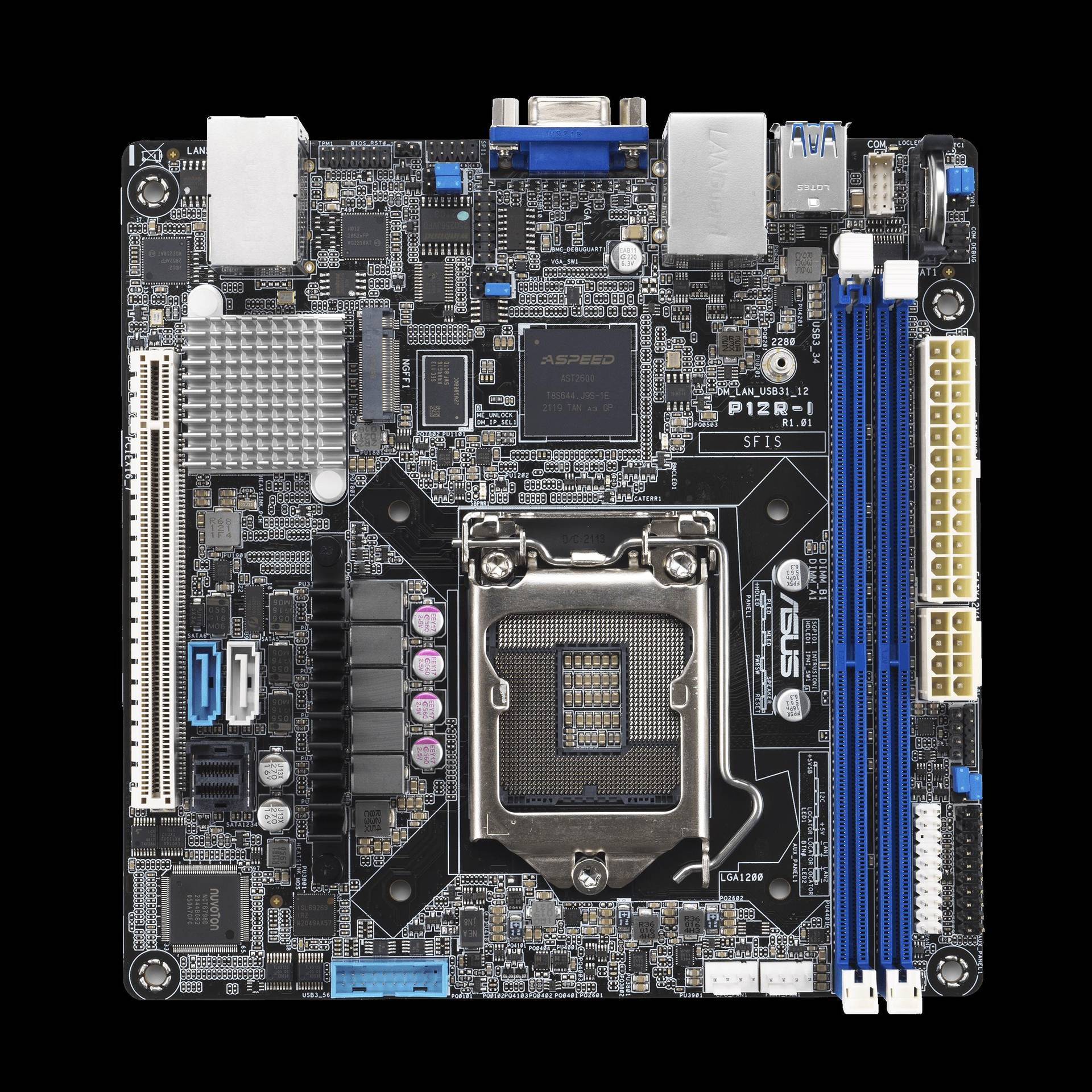 Server ASUS P12R-I/ASMB10 (90SB0A70-M0UAY0) von Asus