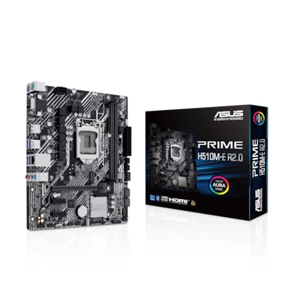 ASUS Prime H510M-E R2.0 mATX Mainboard Sockel 1200 M.2/USB3.2/HDMI/DP/VGA von Asus