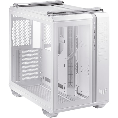 ASUS TUF Gaming GT502 ATX Midi-Tower Gaming Gehäuse White Edition von Asus