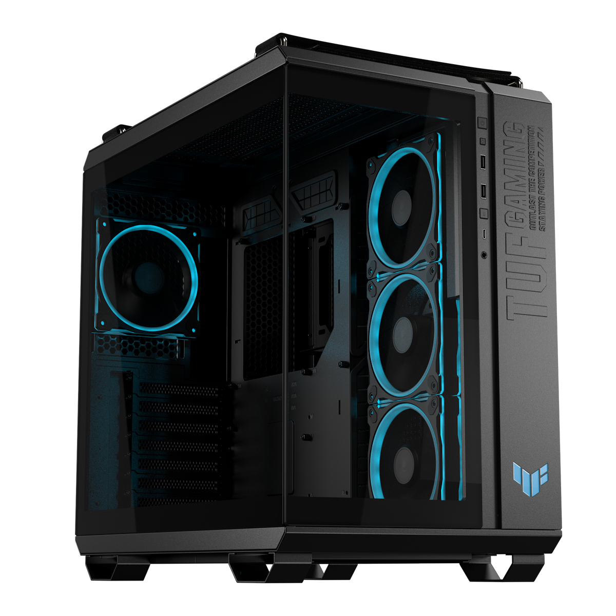 ASUS TUF Gaming GT502 Horizon TG ARGB | PC-Gehäuse ASUS TUF Gaming GT502 Horizon TG ARGB | PC-Gehäuse von Asus