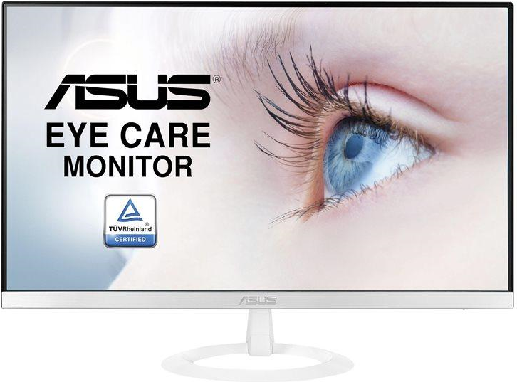 ASUS VZ249HE-W - LED-Monitor - 60,5 cm (23.8") - 1920 x 1080 Full HD (1080p) - IPS - 250 cd/m� - 5 ms - HDMI, VGA - wei� [Energieklasse E] (90LM02Q2-B01670) von Asus