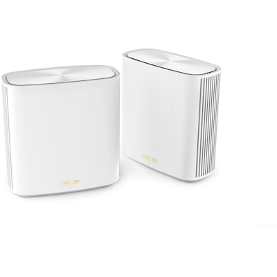 ASUS ZenWiFi XD6S AX5400 2er Set Weiß kombinierbarer Router Home Mesh Dual-Band Mesh WiFi 6 System von Asus