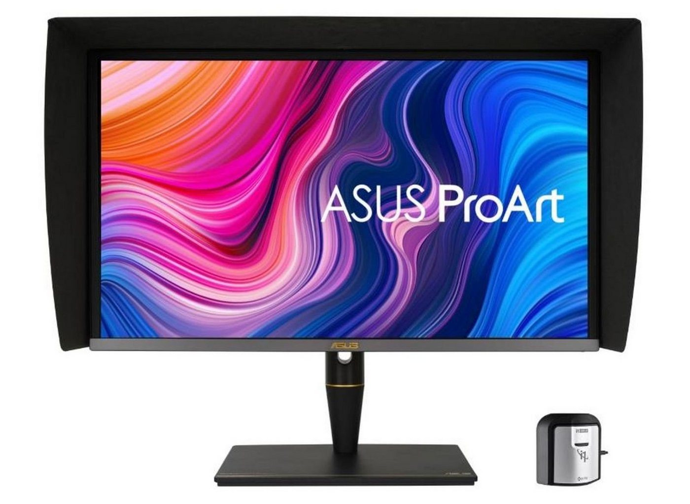 Asus 68,6cm Profess.PA27UCX-K HDMI DP IPS Spk Lift TFT-Monitor (3840 x 2160 px, 4K Ultra HD, 5 ms Reaktionszeit, 144 Hz, IPS, Lautsprecher, HDR, Kopfhörerbuchse, Pivot, Höhenverstellbar) von Asus