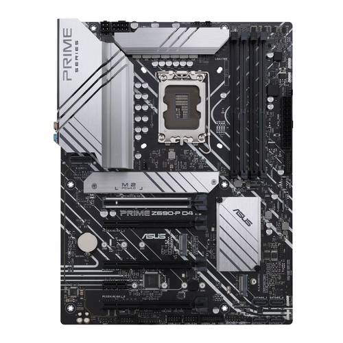 Asus PRIME Z690-P D4-CSM Mainboard Sockel (PC) Intel® 1700 Formfaktor (Details) ATX Mainboard-Chips von Asus