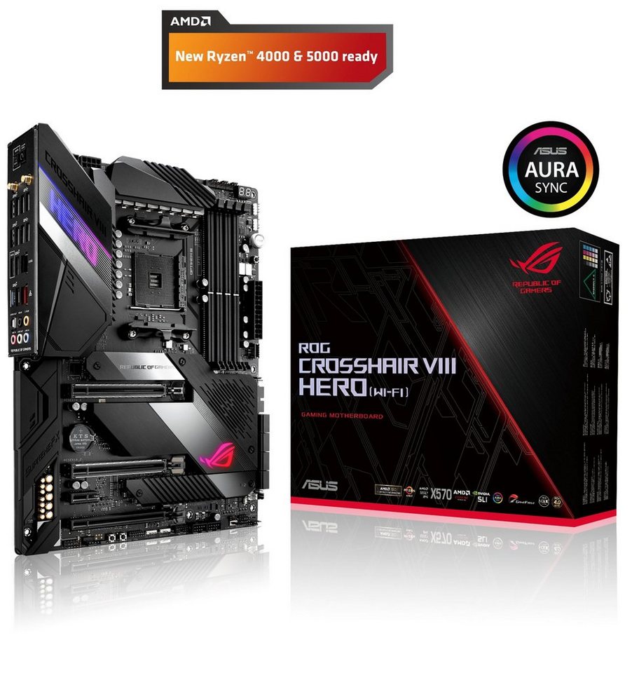 Asus ROG CROSSHAIR VIII HERO (WI-FI) Mainboard von Asus