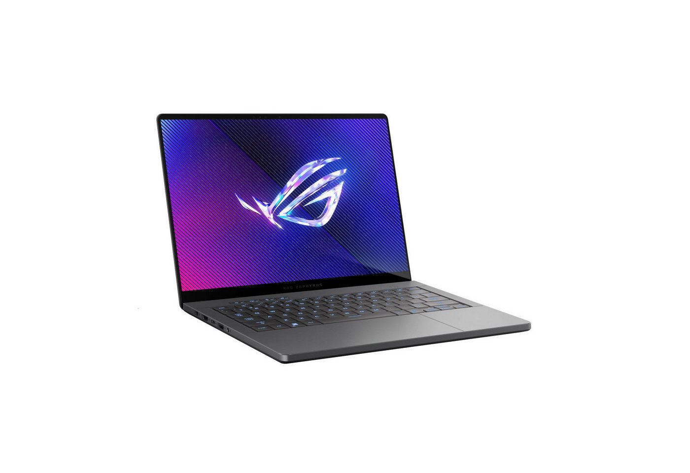 Asus ROG Zephyrus G14 GA403UV-QS020W - 14" WQXGA OLED, AMD Ryzen R9-8945HS Gaming-Notebook (16GB RAM, 1TB SSD, GeForce RTX 4060, Windows 11) von Asus