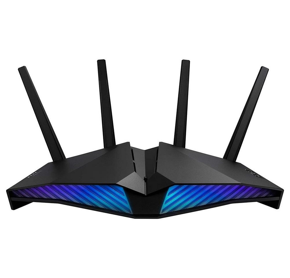 Asus RT-AX82U V2 WLAN-Router, AX5400, WiFi 6, 802.11ax, Dual-Band, RGB-Beleuchtung von Asus