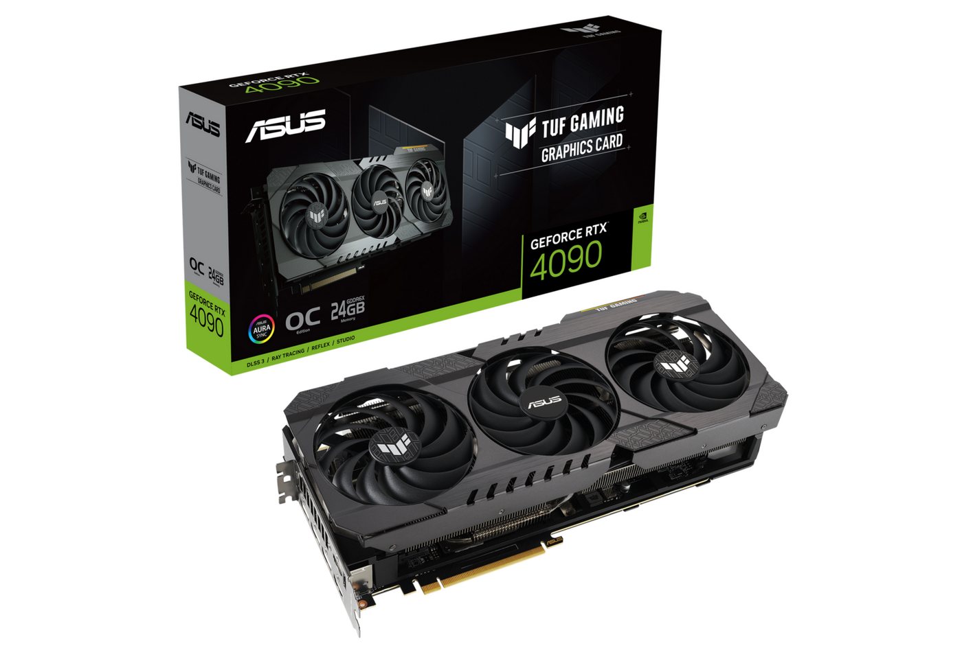 Asus TUF GeForce RTX 4090 OG OC Edition Grafikkarte (24 GB, GDDR6X) von Asus