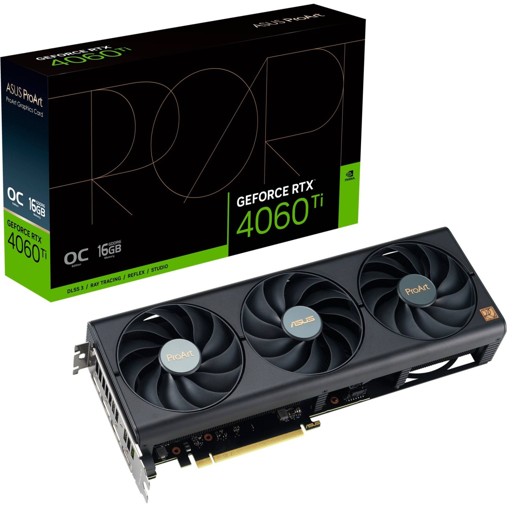 GeForce RTX 4060 Ti PROART-O16G, Grafikkarte von Asus