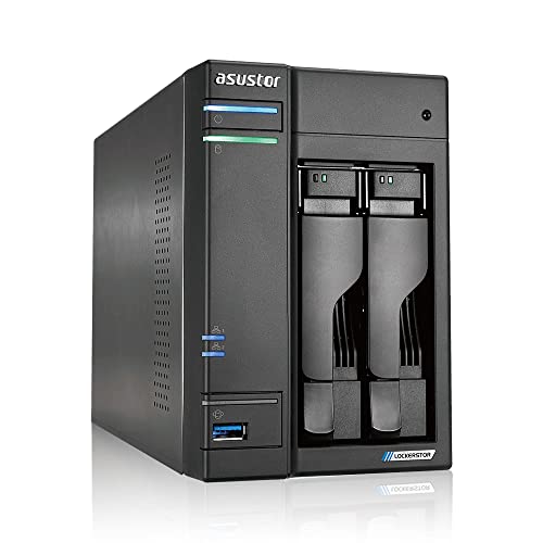 Asustor AS6602T 2-Bay 24TB Bundle mit 2X 12TB Seagate IronWolf von Asustor