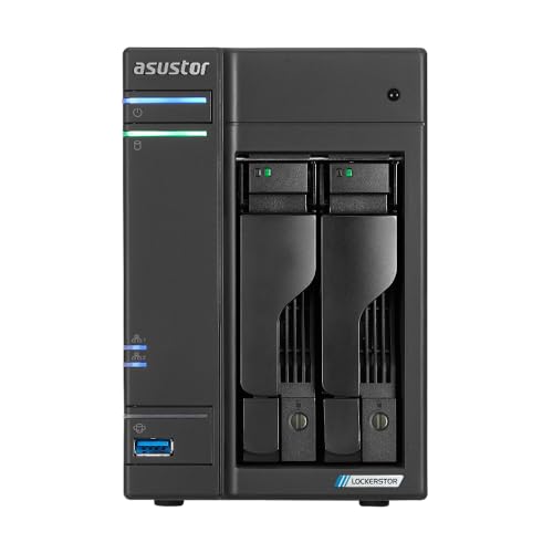 Asustor AS6702T Bundle mit 2X 4TB Seagate IronWolf von Asustor