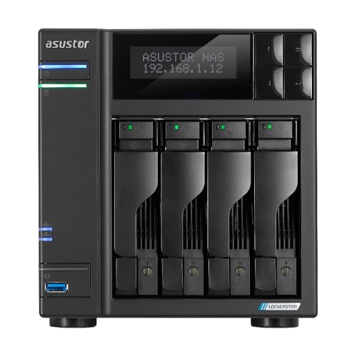 Asustor AS6704T Bundle mit 4X 8TB Seagate IronWolf von Asustor