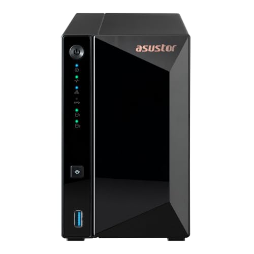 Asustor DRIVESTOR 2 Pro Gen2 AS3302Tv2 Bundle mit 2X 12TB WD Red von Asustor