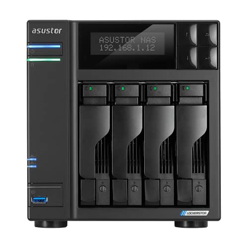 Asustor LOCKERSTOR 4 AS6604T 4-Bay Bundle mit 4X 4TB WD Red von Asustor