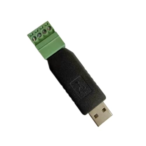 Asyduey 5-V-Wiegand-WG-zu-USB-Konverter, HID-USB-Tastatur, Plug-and-Play-WG-zu-USB-Konvertierungsmodul von Asyduey