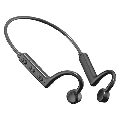 Asyduey Knochenleitung Bluetooth Headset Kopfhörer Drahtlose Kopfhörer Schwarz Kunststoff Funktioniert mit Smartphones Musik Kopfhörer Asyduey Knochenleitung Bluetooth Headset Kopfhörer Drahtlose Kopfhörer Schwarz Kunststoff Funktioniert mit Smartphones Musik Kopfhörer von Asyduey