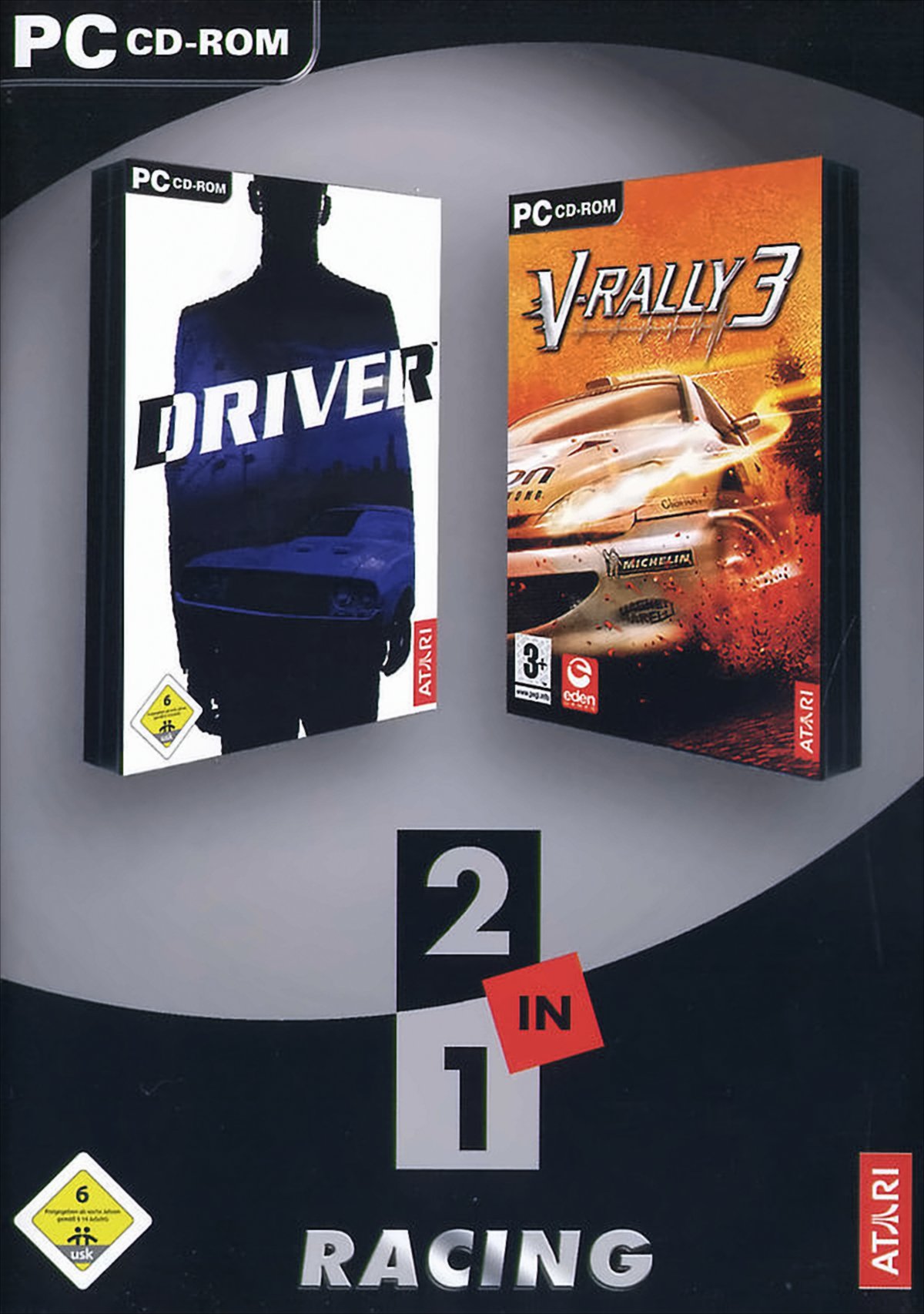 Atari Twinpack: Driver 1 + V-Rally 3 von astragon Entertainment GmbH