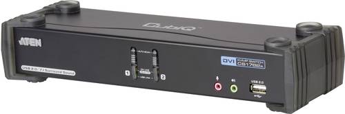 ATEN CS1782A 2 Port KVM-Umschalter DVI USB 2560 x 1600 Pixel von Aten