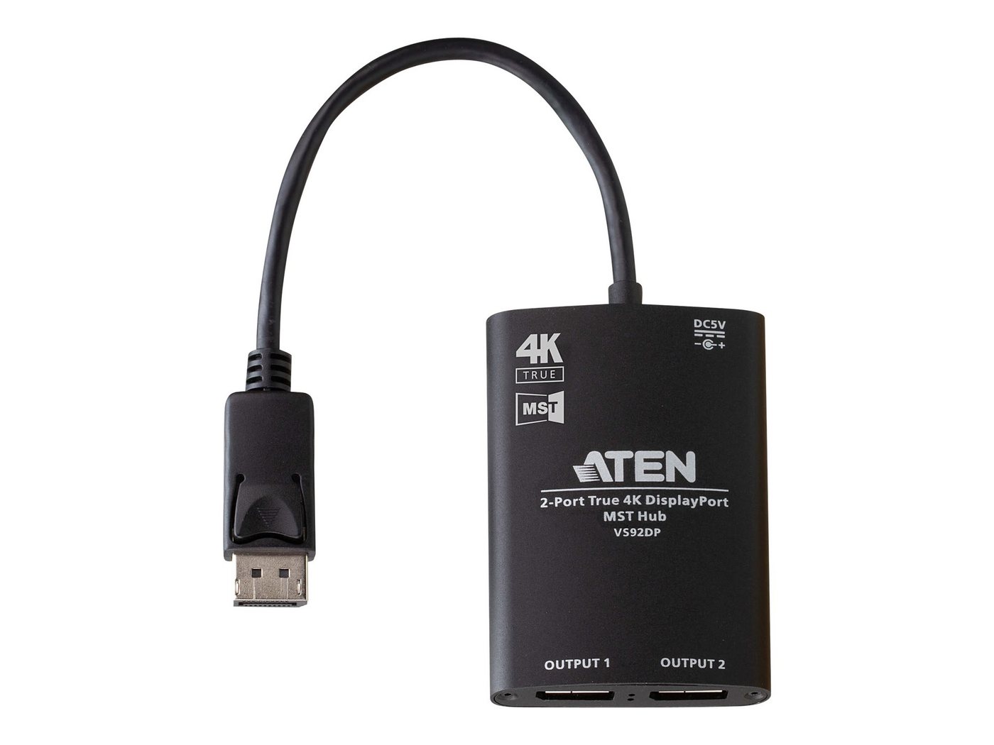 Aten ATEN VS92DP - Video-Verteiler - 2 x DisplayPort (VS92DP) Video-Kabel von Aten