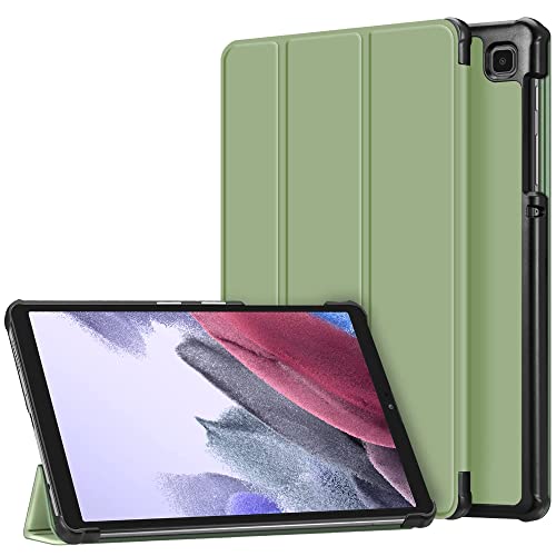 Kompatibel mit Samsung Tablet Tab S6 Lite 10.4 P610/P615, schlanke Hülle, dreifach Faltbare Tablet-Hülle mit vollständiger Abdeckung und automatischem Wake-/Sleep-Modus, Matcha-Grün von Atiyoo