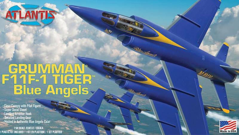 US NAVY Blue Angels F11F-1 Grumman Tiger von Atlantis