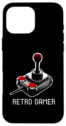 Hülle für iPhone 16 Pro Max Retro Gamer Classic Video Game Controller 1980er Jahre Lustig von Atomic Madhouse