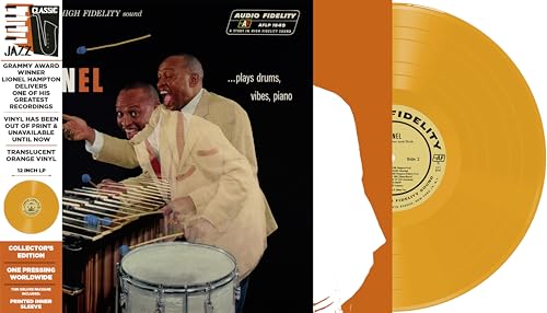 Lionel ... Plays Drums, Vibes, Piano [Vinyl LP] von Audio Fidelity (H'Art)