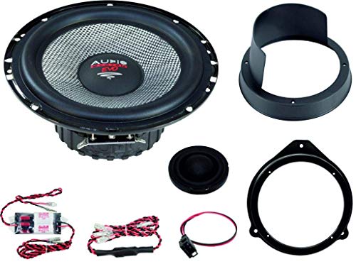 Audio System Xfit Audi A4 B6 EVO2 Lautsprecher 16,5 cm Set kompatibel mit Audi A4 B6 2000-> von Audio System