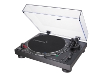 Audio-Technica AT-LP120X, Plattenspieler mit Direktantrieb, Manuell, Schwarz, Aluminium, 33 1/3,45,78 RPM, 33,45,78 RPM von Audio-Technica