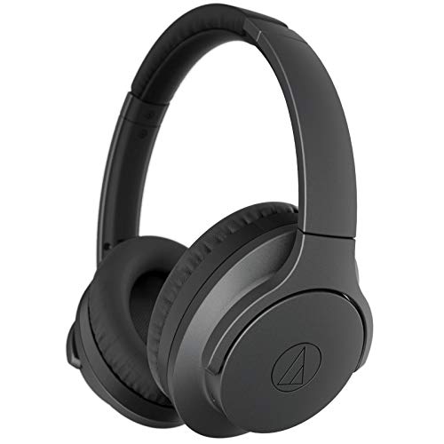 Audio-Technica ATH-ANC700BT Kopfhörer mit 3,5 mm Klinkenstecker, Bluetooth, Schwarz von Audio-Technica