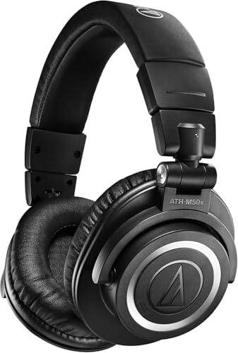 Audio-Technica M50xBT2 Kabelloser Kopfhörer Schwarz von Audio-Technica