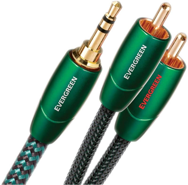 Evergreen 3,5mm>RCA (1,5m) Kabel von Audioquest