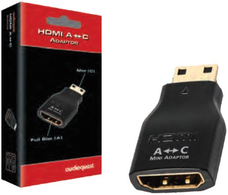 HDMI A>C Adapter von Audioquest