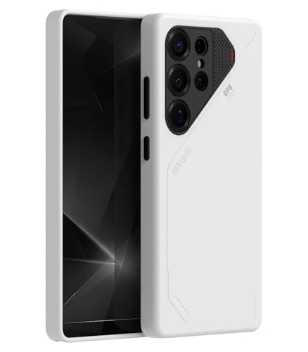 Aulumu S25 Ultra Galaxy Magnetische Hülle aus Veganem Leder | Kompatibel mit MagSafe | Passivkühlung Samsung Galaxy S25 Ultra Hülle - Weiß Aulumu S25 Ultra Galaxy Magnetische Hülle aus Veganem Leder | Kompatibel mit MagSafe | Passivkühlung Samsung Galaxy S25 Ultra Hülle - Weiß von Aulumu