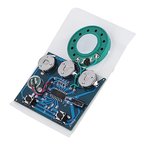 27s Aufnehmbarer Musikton, Sprachmodul, Chip, 0,5 W, mit Knopfbatterie, DIY-Karten, Blumen, Schokoladenschachteln (Knopfversion) von Aumotop