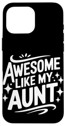 Tante Super wie meine Tante Hülle für iPhone 16 Pro Max Tante Super wie meine Tante Hülle für iPhone 16 Pro Max von Aunt Family Apparel