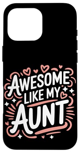 Tante Super wie meine Tante Hülle für iPhone 16 Pro Max Tante Super wie meine Tante Hülle für iPhone 16 Pro Max von Aunt Family Apparel