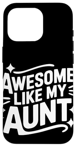 Tante Super wie meine Tante Hülle für iPhone 16 Pro Tante Super wie meine Tante Hülle für iPhone 16 Pro von Aunt Family Apparel