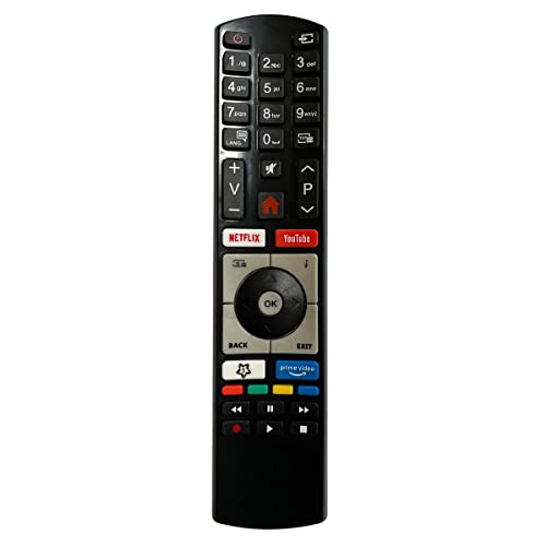 Aurabeam Ersatz TV Fernbedienung kompatibel mit Telefunken D50U293N4CWH Fernseher von Aurabeam