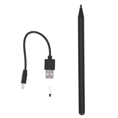 Stylus-Stift, Wiederaufladbarer Stylus-Stift aus Aluminiumlegierung mit Hoher Empfindlichkeit für Touchscreens, für USI 2.0-kompatible Chromebooks von Ausla