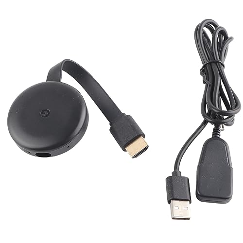 WiFi-Display-Adapter, 1080P Tragbarer Bildschirm-Display-Dongle-Adapter mit HD-Multimedia-Schnittstelle für Telefon, Tablet, Laptop von Ausla