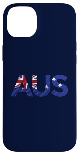 Hülle für iPhone 14 Plus Vintage Australien Flagge AUS Aussie Expat Erwachsene Männer Frauen Kinder von Australian Patriotic Tees