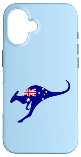 Hülle für iPhone 16 Vintage Känguru Australien Flagge Aussie Roo Känguru von Australian Patriotic Tees