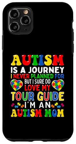 Hülle für iPhone 11 Pro Max Autismus Mama Autismus Bewusstsein Autismus ist eine Reise von Autism Awareness Autistic Support Gifts Store