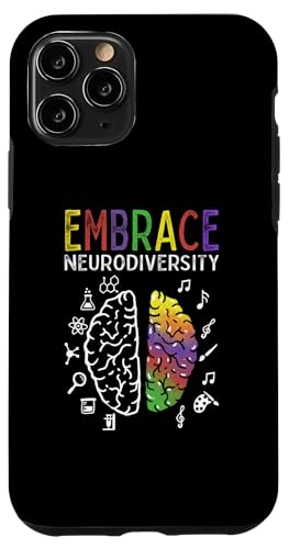 Hülle für iPhone 11 Pro Neurodiversität Embrace ADHS Autismus ASD Gehirn von Autism Awareness Autistic Support Gifts Store