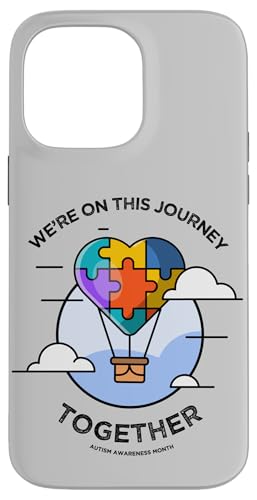 Hülle für iPhone 14 Pro Max Autismus-Puzzle Herz Reise zusammen Autismus Bewusstsein von Autism Awareness Month - Autism Awareness Gifts