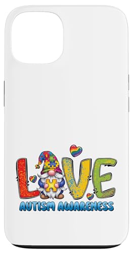 Autismus Bewusstsein Liebe - Autismus Bewusstsein Zwerg Unisex Erwachsene Hülle für iPhone 13 von Autism Awareness Month Wear.USA