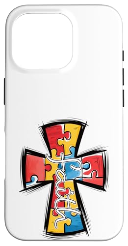 Autismusbewusstsein Glaube — Autismusbewusstsein für Mütter, Unisex, Erwachsene Hülle für iPhone 16 Pro von Autism Awareness Month Wear.USA