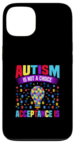 Autismus-Bewusstseinsunterstützung Wahl Glühbirne Puzzle Hülle für iPhone 13 von Autism Awareness Support Apparel